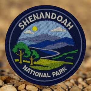 Shenandoah National Park Patch – Embroidered Travel Badge, Iron On